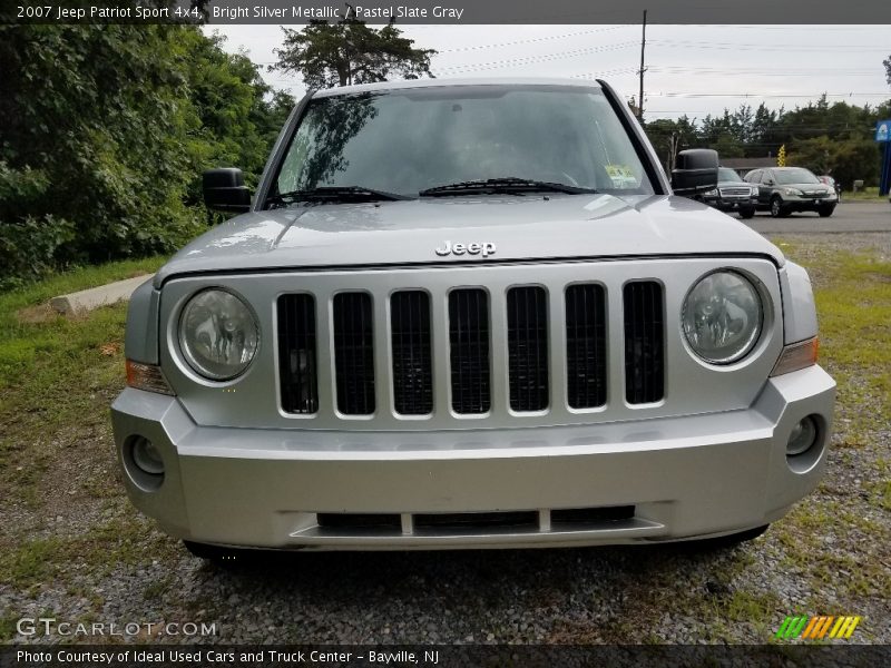 Bright Silver Metallic / Pastel Slate Gray 2007 Jeep Patriot Sport 4x4