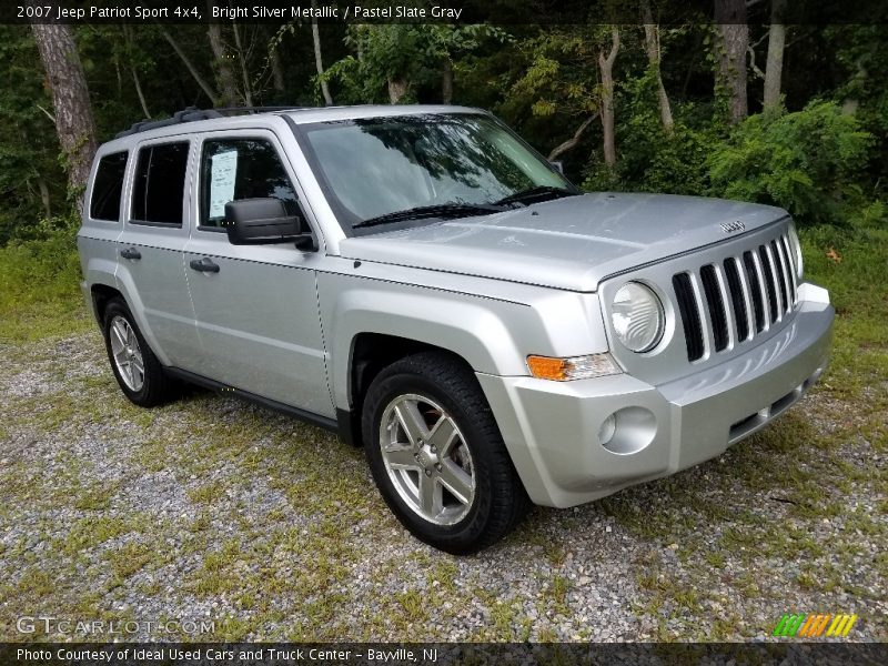 Bright Silver Metallic / Pastel Slate Gray 2007 Jeep Patriot Sport 4x4
