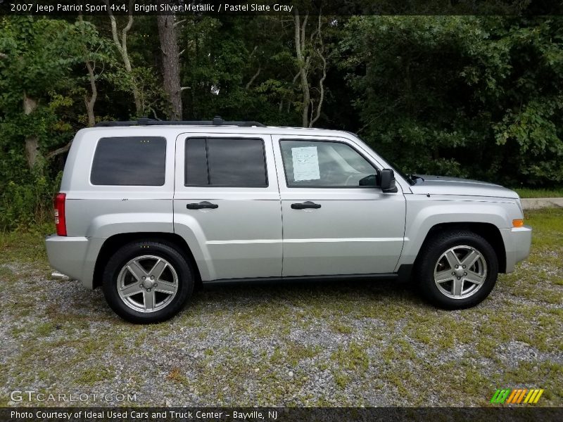 Bright Silver Metallic / Pastel Slate Gray 2007 Jeep Patriot Sport 4x4
