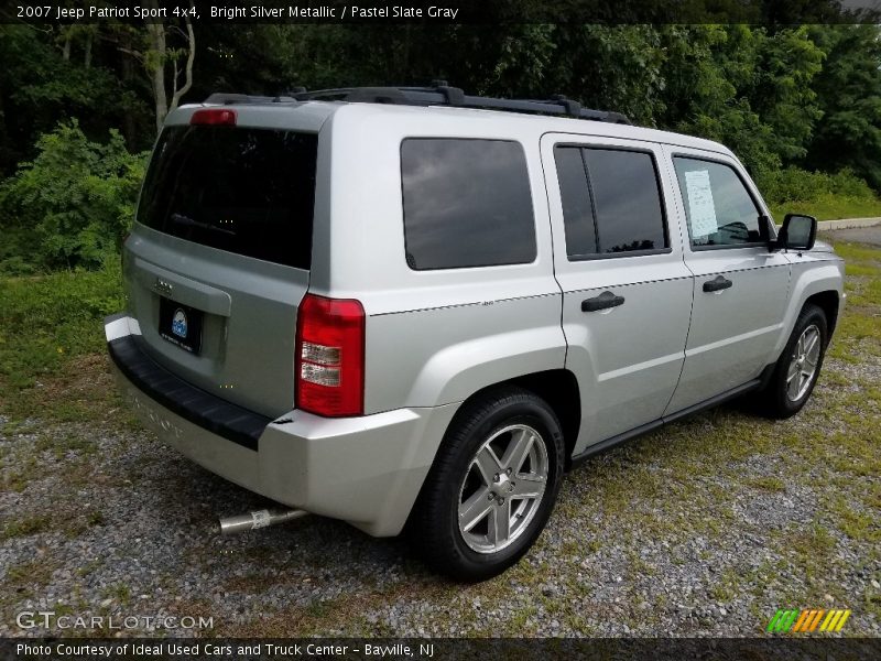 Bright Silver Metallic / Pastel Slate Gray 2007 Jeep Patriot Sport 4x4