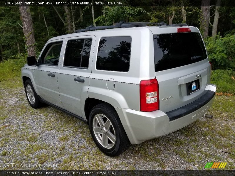 Bright Silver Metallic / Pastel Slate Gray 2007 Jeep Patriot Sport 4x4