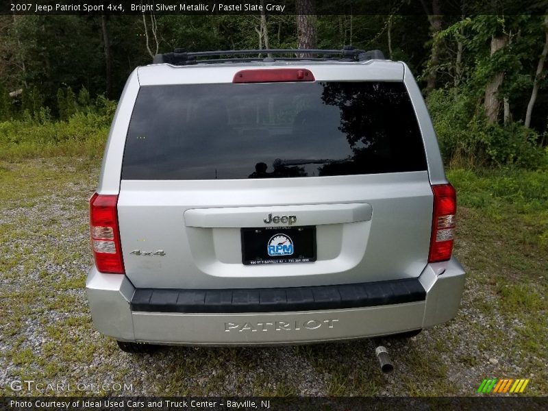 Bright Silver Metallic / Pastel Slate Gray 2007 Jeep Patriot Sport 4x4