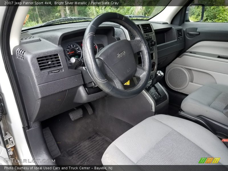 Bright Silver Metallic / Pastel Slate Gray 2007 Jeep Patriot Sport 4x4