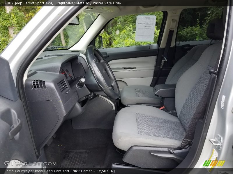 Bright Silver Metallic / Pastel Slate Gray 2007 Jeep Patriot Sport 4x4