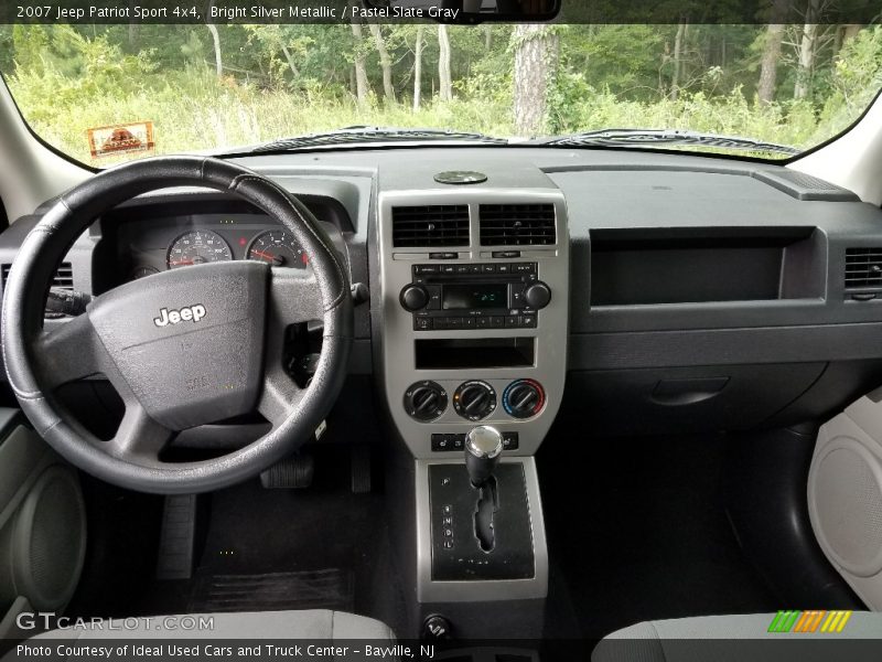 Bright Silver Metallic / Pastel Slate Gray 2007 Jeep Patriot Sport 4x4