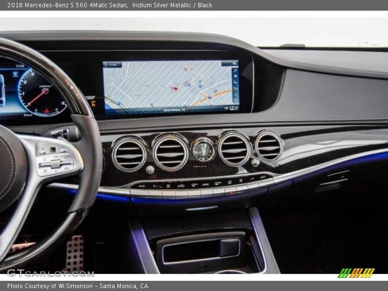 Dashboard of 2018 S 560 4Matic Sedan
