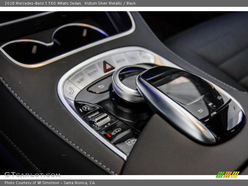 Controls of 2018 S 560 4Matic Sedan