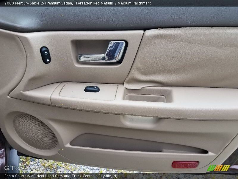 Toreador Red Metallic / Medium Parchment 2000 Mercury Sable LS Premium Sedan