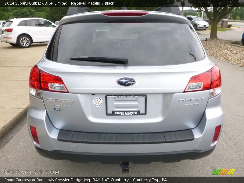 Ice Silver Metallic / Black 2014 Subaru Outback 3.6R Limited