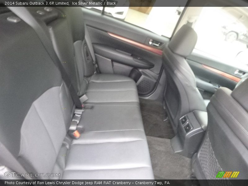 Ice Silver Metallic / Black 2014 Subaru Outback 3.6R Limited