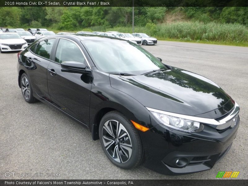 Front 3/4 View of 2018 Civic EX-T Sedan