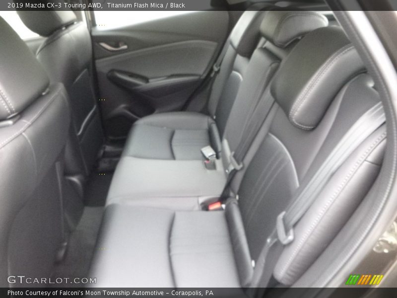 Titanium Flash Mica / Black 2019 Mazda CX-3 Touring AWD