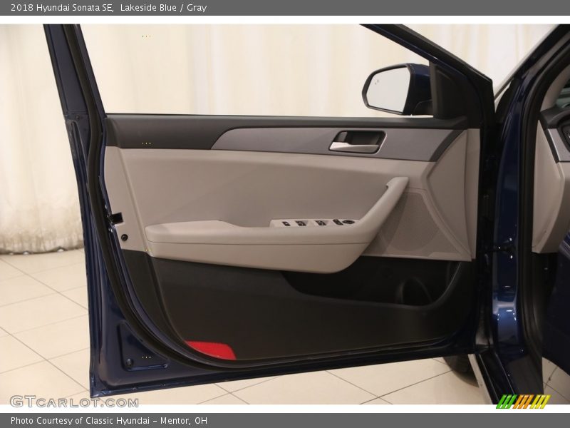 Lakeside Blue / Gray 2018 Hyundai Sonata SE