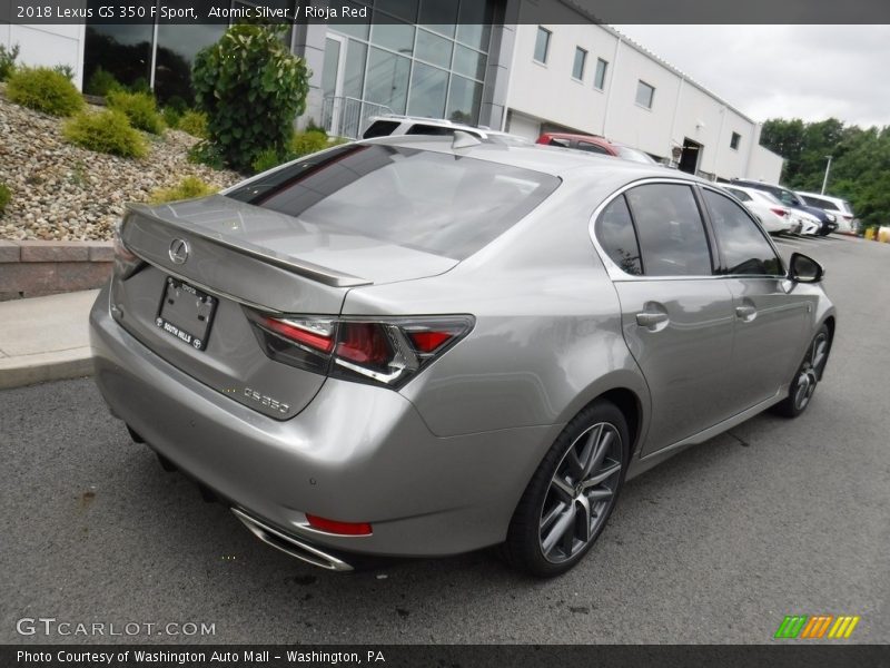 Atomic Silver / Rioja Red 2018 Lexus GS 350 F Sport