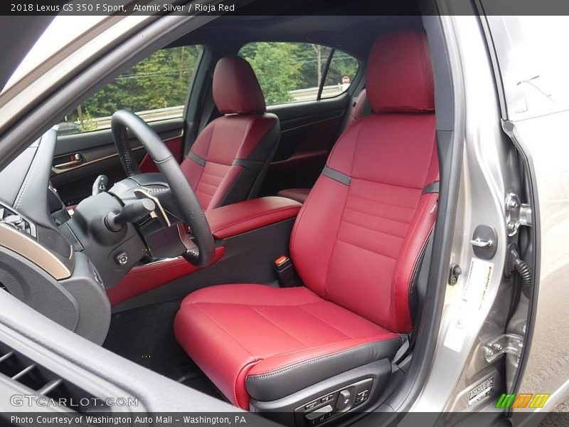  2018 GS 350 F Sport Rioja Red Interior