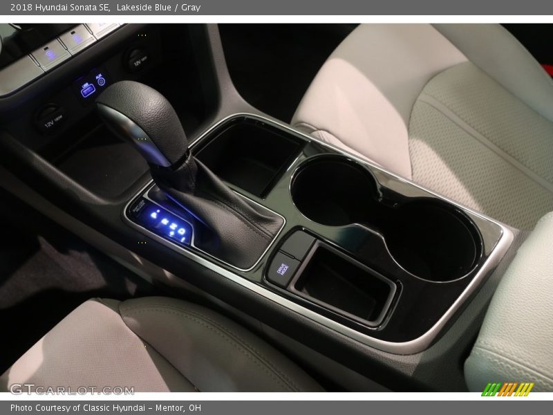 Lakeside Blue / Gray 2018 Hyundai Sonata SE