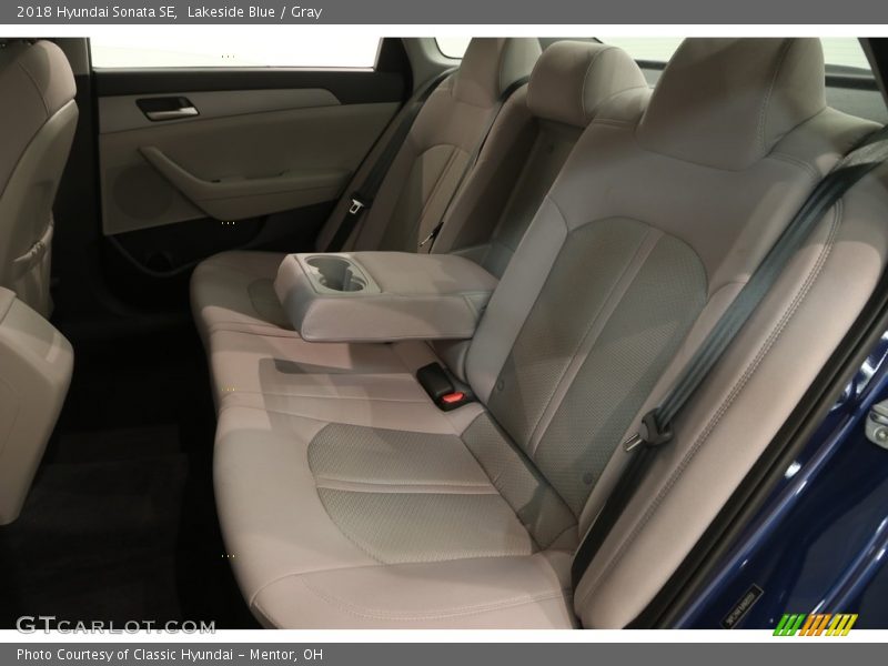 Lakeside Blue / Gray 2018 Hyundai Sonata SE