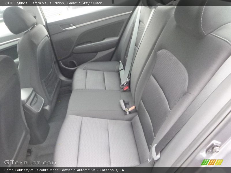 Galactic Gray / Black 2018 Hyundai Elantra Value Edition