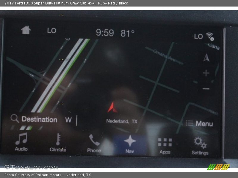 Ruby Red / Black 2017 Ford F350 Super Duty Platinum Crew Cab 4x4