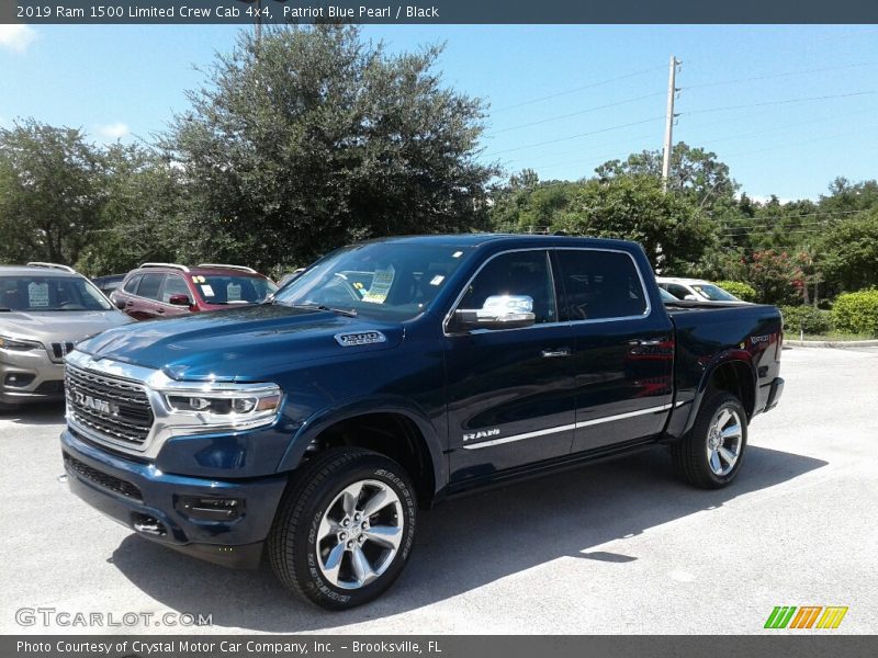 Patriot Blue Pearl / Black 2019 Ram 1500 Limited Crew Cab 4x4