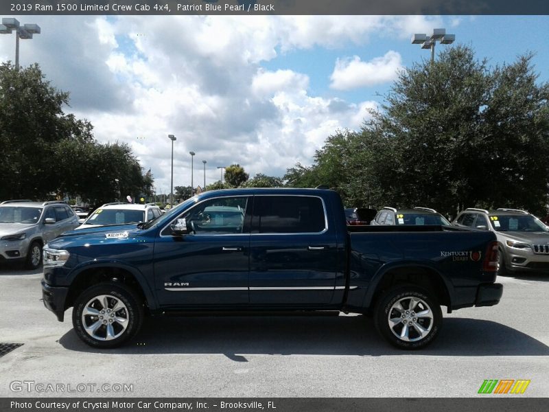 Patriot Blue Pearl / Black 2019 Ram 1500 Limited Crew Cab 4x4