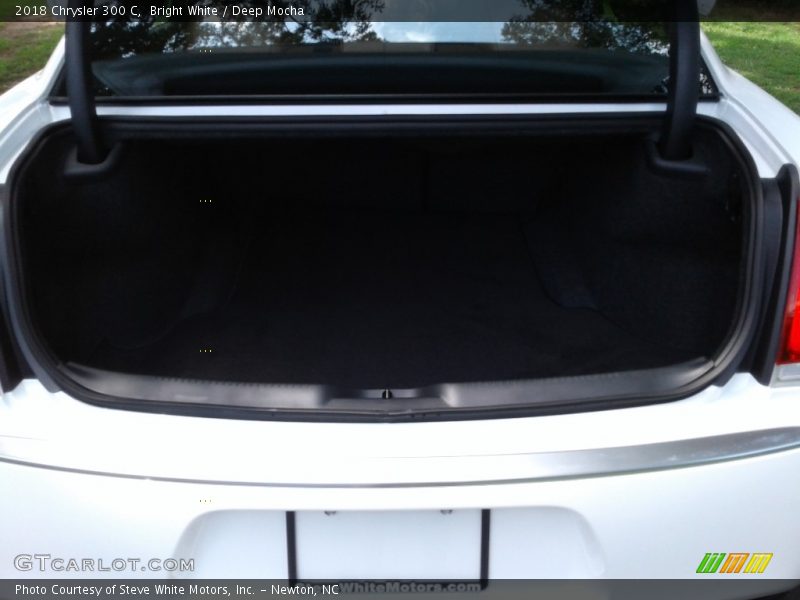 Bright White / Deep Mocha 2018 Chrysler 300 C