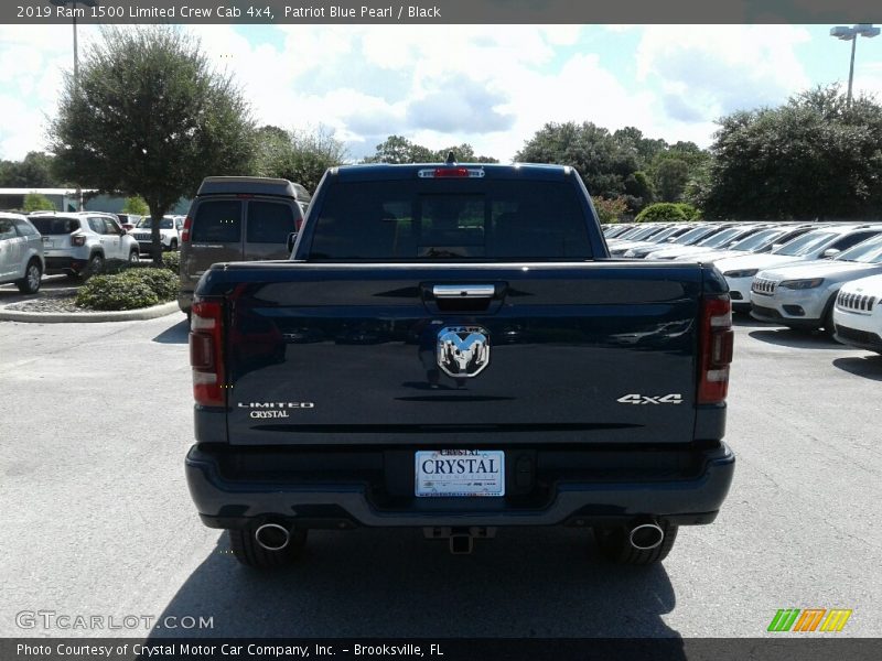 Patriot Blue Pearl / Black 2019 Ram 1500 Limited Crew Cab 4x4