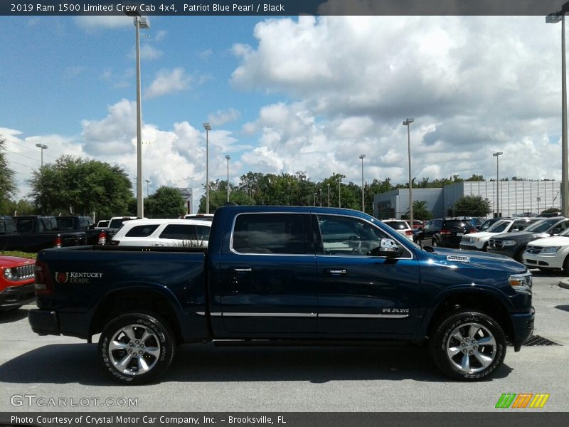 Patriot Blue Pearl / Black 2019 Ram 1500 Limited Crew Cab 4x4