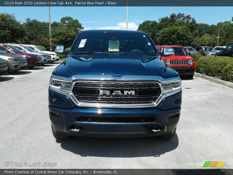 Patriot Blue Pearl / Black 2019 Ram 1500 Limited Crew Cab 4x4