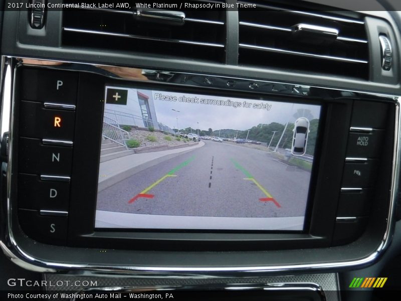 White Platinum / Rhapsody in Blue Theme 2017 Lincoln Continental Black Label AWD