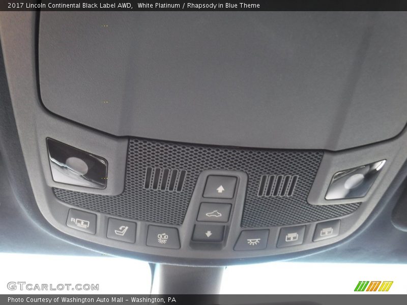 White Platinum / Rhapsody in Blue Theme 2017 Lincoln Continental Black Label AWD