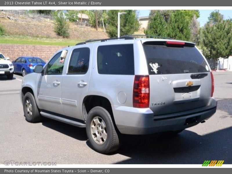 Silver Ice Metallic / Ebony 2013 Chevrolet Tahoe LT 4x4