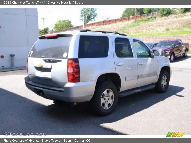 Silver Ice Metallic / Ebony 2013 Chevrolet Tahoe LT 4x4