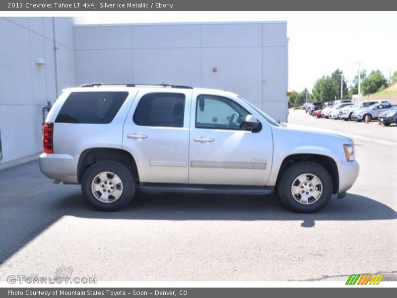 Silver Ice Metallic / Ebony 2013 Chevrolet Tahoe LT 4x4