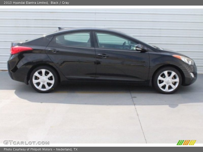 Black / Gray 2013 Hyundai Elantra Limited