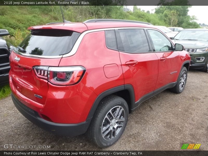 Redline Pearl / Black 2018 Jeep Compass Latitude 4x4