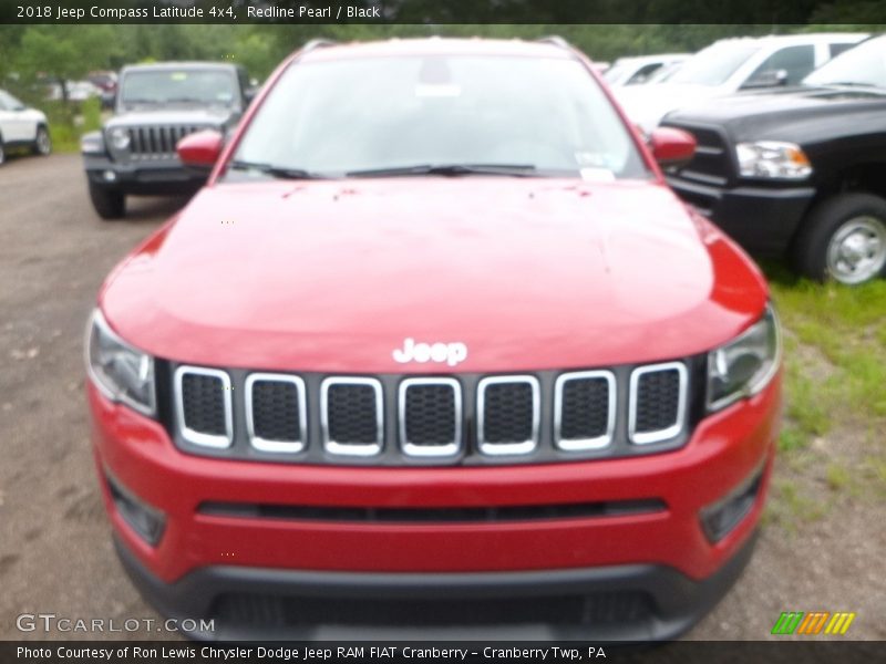Redline Pearl / Black 2018 Jeep Compass Latitude 4x4