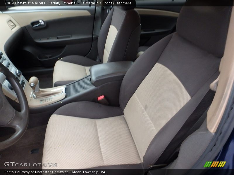 Imperial Blue Metallic / Cocoa/Cashmere 2009 Chevrolet Malibu LS Sedan
