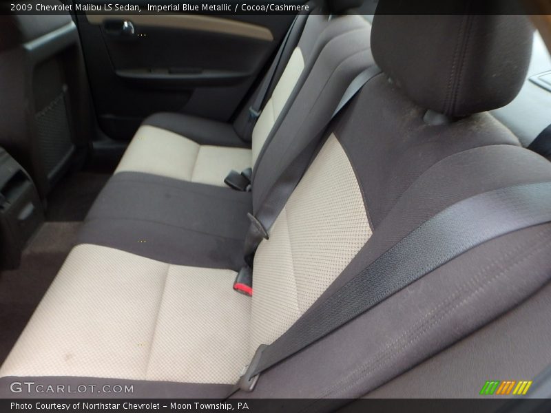 Imperial Blue Metallic / Cocoa/Cashmere 2009 Chevrolet Malibu LS Sedan