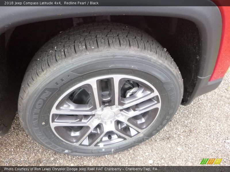 Redline Pearl / Black 2018 Jeep Compass Latitude 4x4