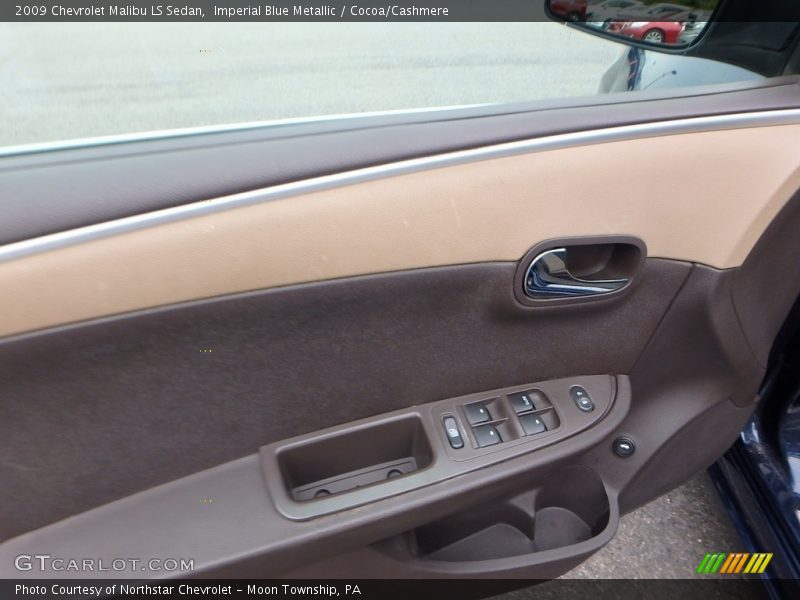 Imperial Blue Metallic / Cocoa/Cashmere 2009 Chevrolet Malibu LS Sedan