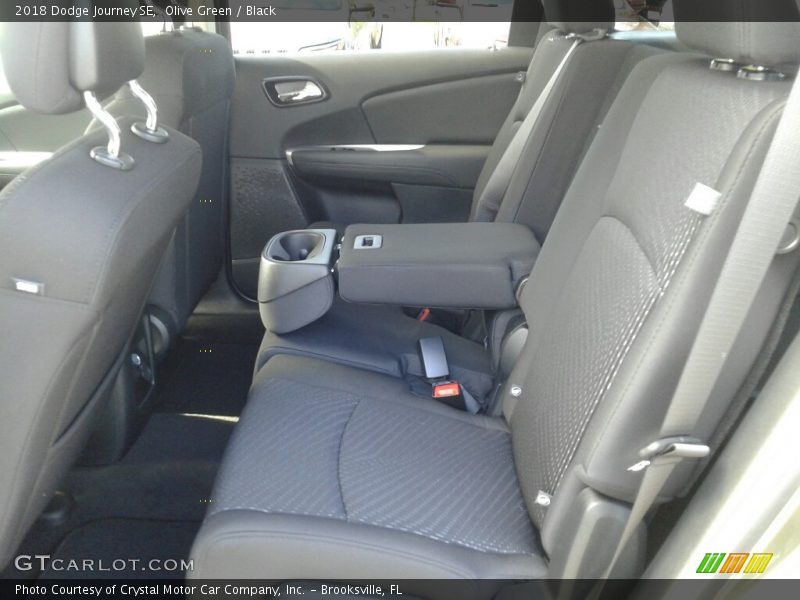 Olive Green / Black 2018 Dodge Journey SE