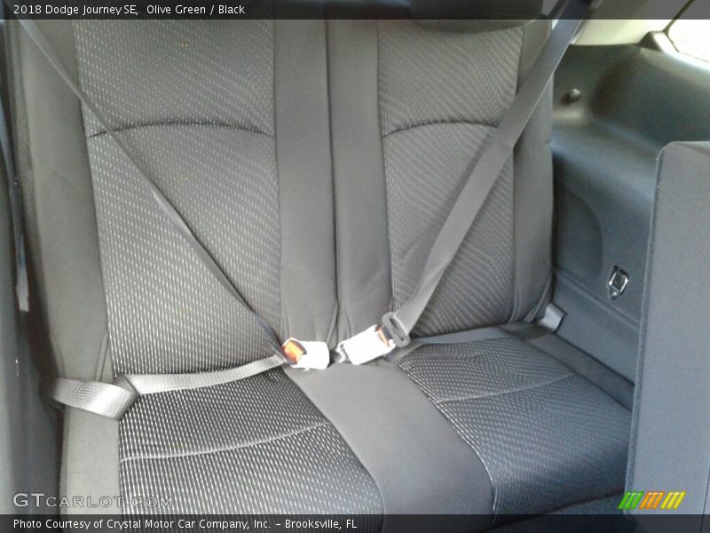 Olive Green / Black 2018 Dodge Journey SE