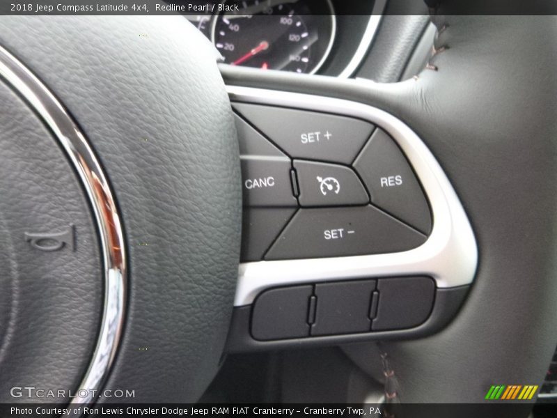 Redline Pearl / Black 2018 Jeep Compass Latitude 4x4