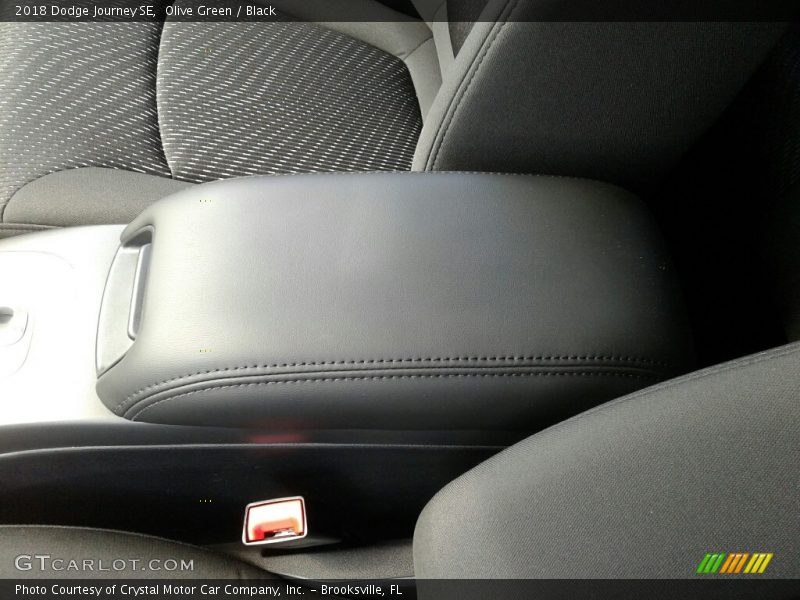 Olive Green / Black 2018 Dodge Journey SE