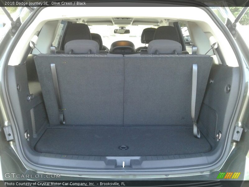 Olive Green / Black 2018 Dodge Journey SE