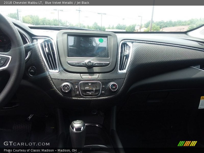 Blue Velvet Metallic / Jet Black 2018 Chevrolet Malibu LT