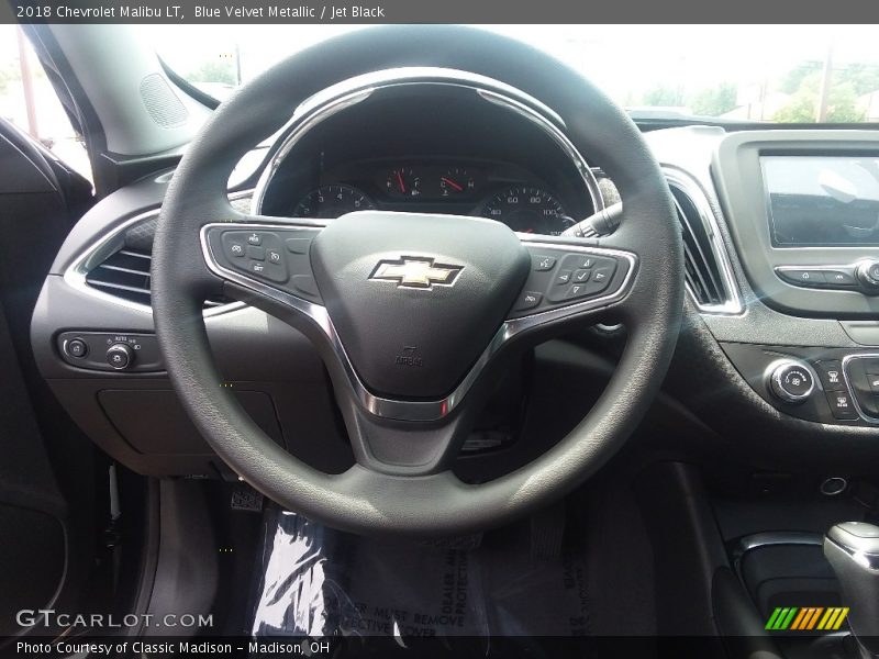 Blue Velvet Metallic / Jet Black 2018 Chevrolet Malibu LT