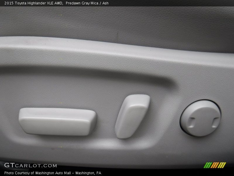 Predawn Gray Mica / Ash 2015 Toyota Highlander XLE AWD