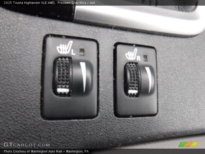 Predawn Gray Mica / Ash 2015 Toyota Highlander XLE AWD